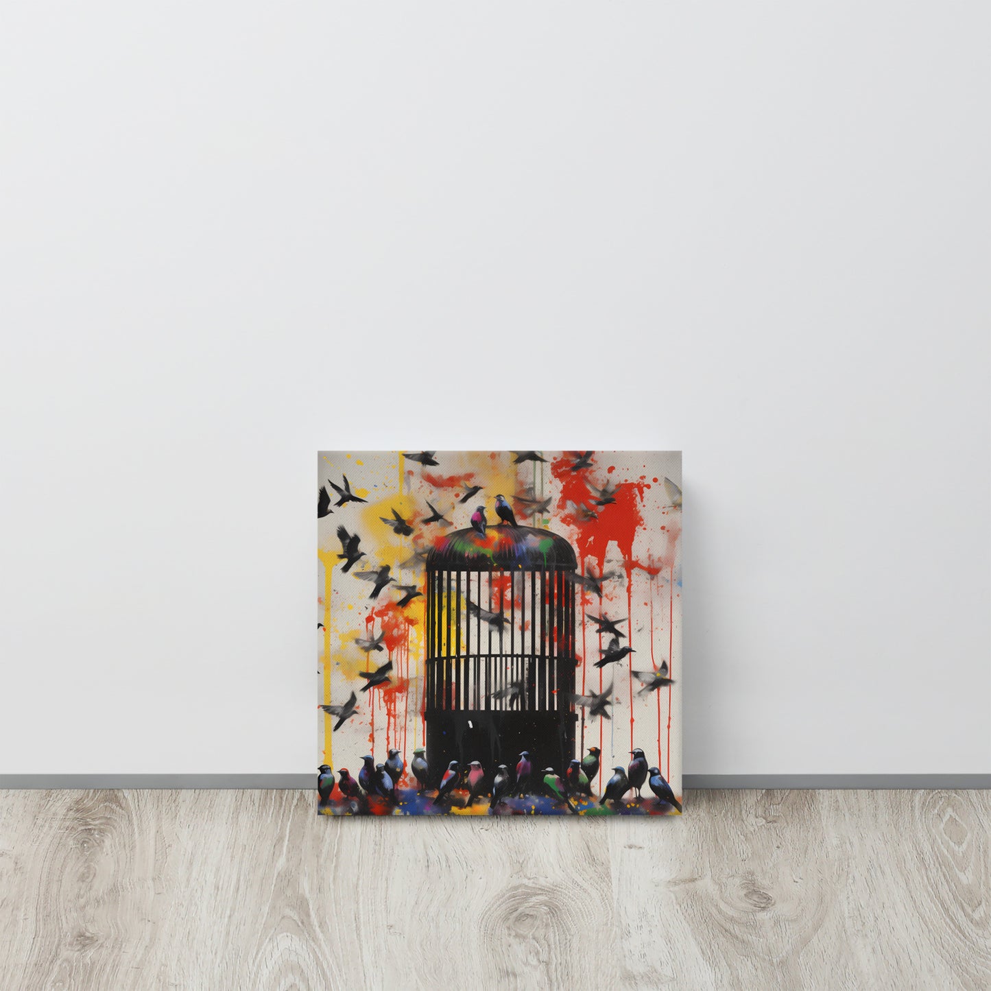 "Freedom Amidst Conformity": Banksy Inspired Home Decor