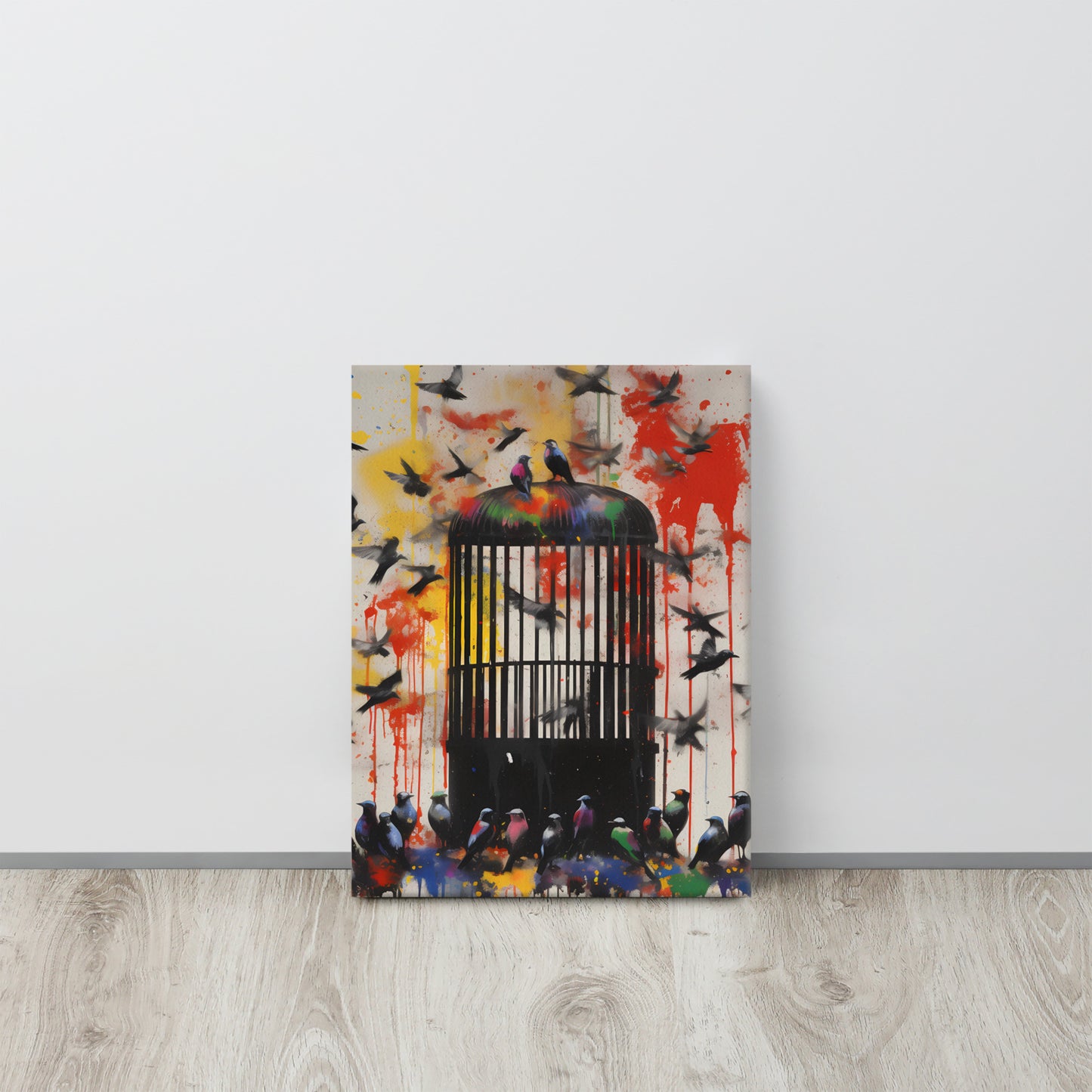 "Freedom Amidst Conformity": Banksy Inspired Home Decor