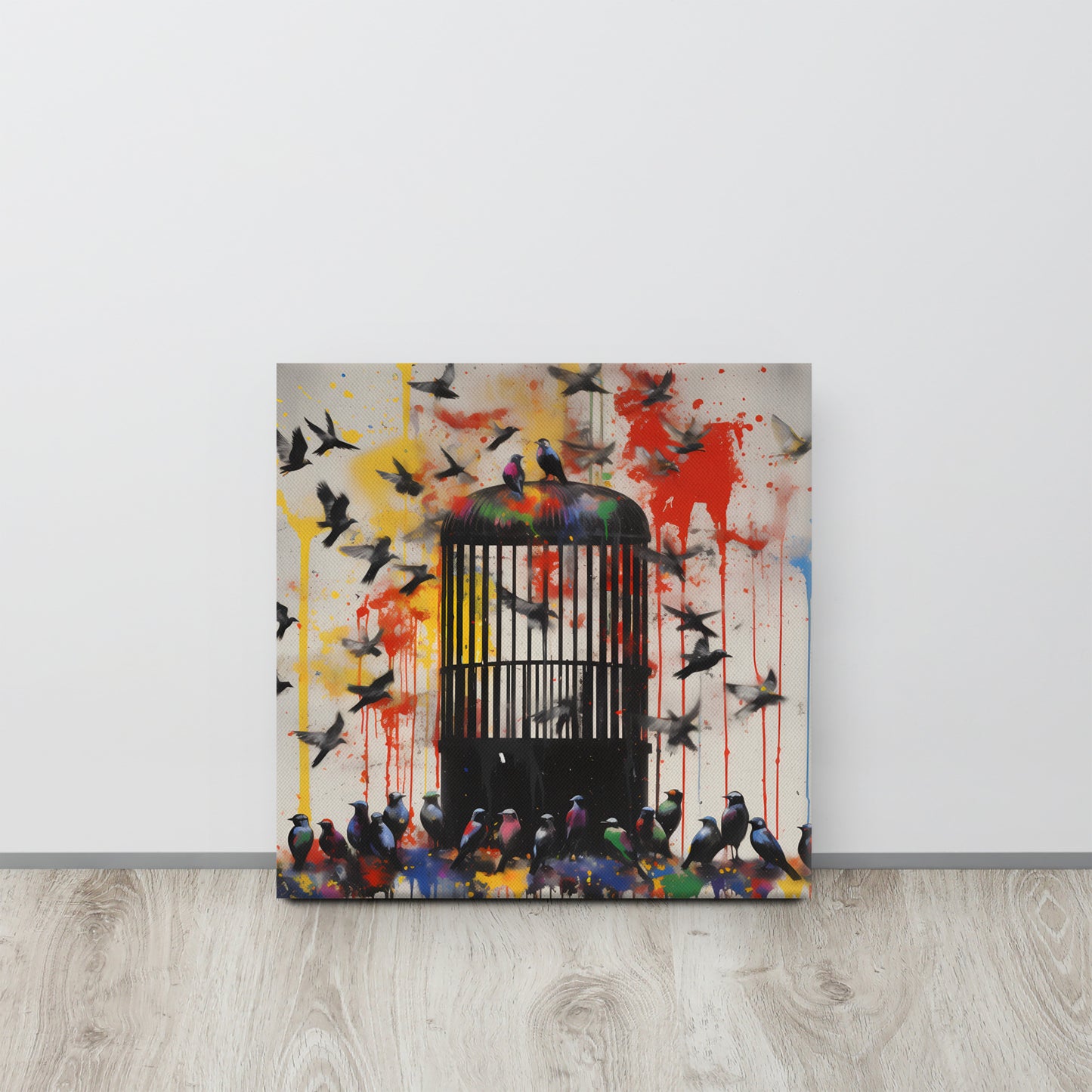 "Freedom Amidst Conformity": Banksy Inspired Home Decor