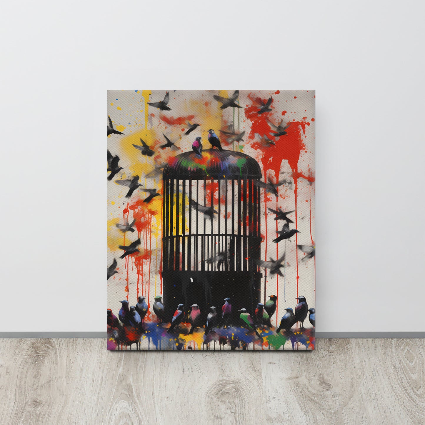 "Freedom Amidst Conformity": Banksy Inspired Home Decor