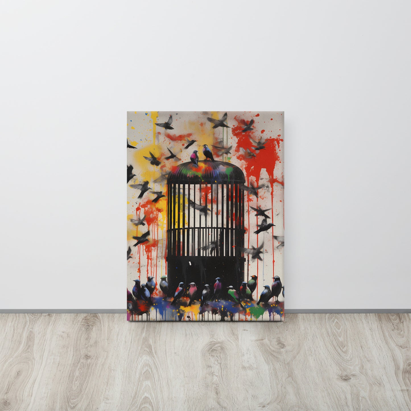 "Freedom Amidst Conformity": Banksy Inspired Home Decor