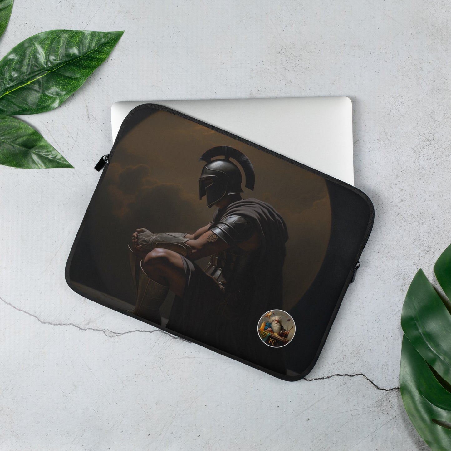 Eclipse of the Soul: Caravaggio Inspired Laptop Sleeve