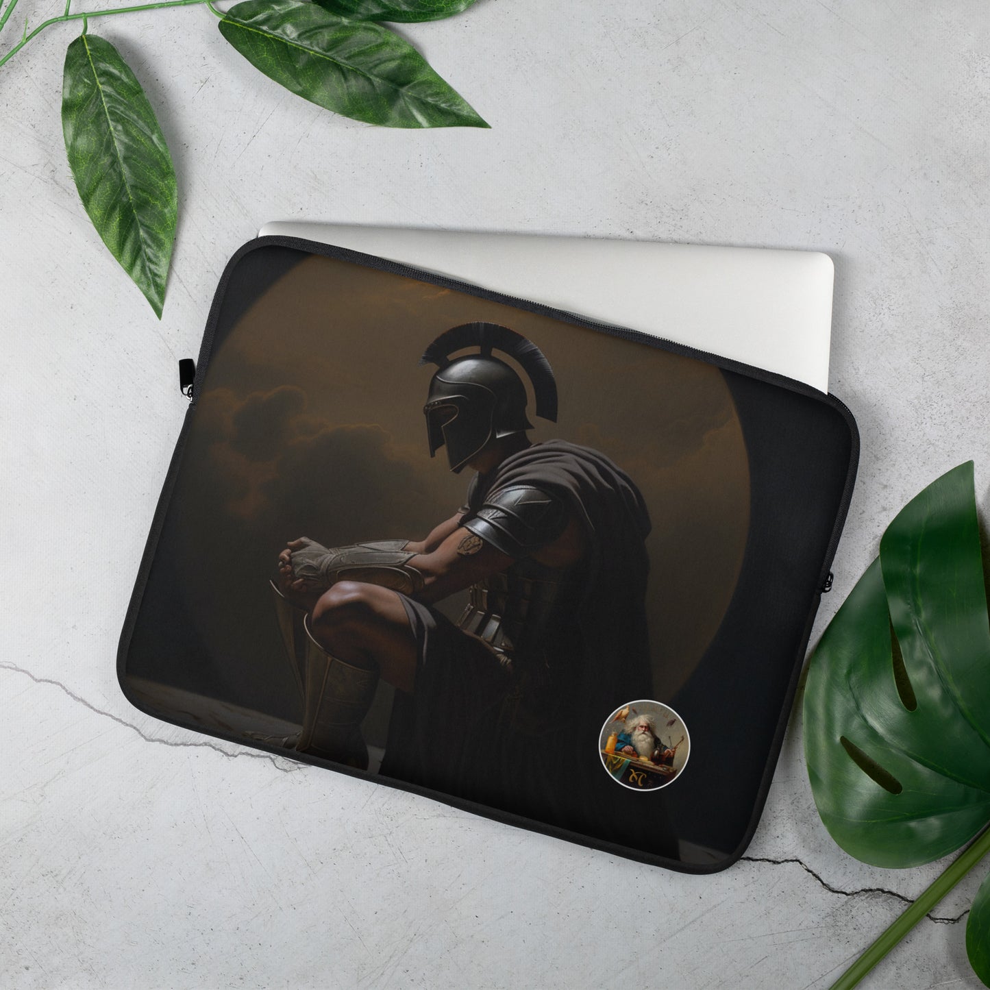 Eclipse of the Soul: Caravaggio Inspired Laptop Sleeve