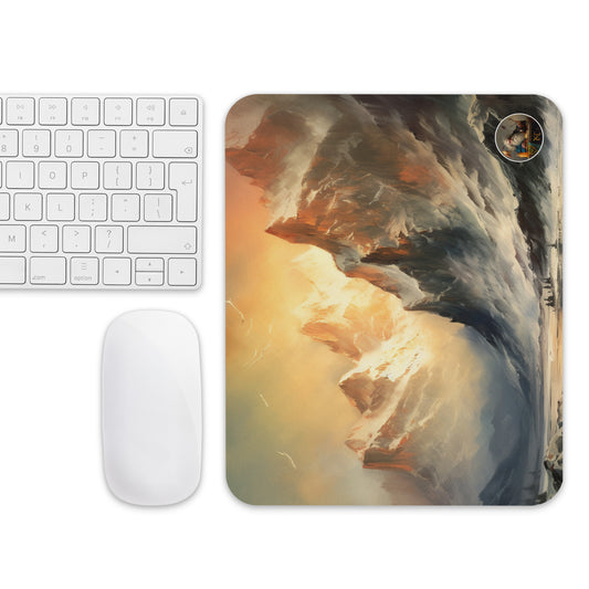 J.M.W. Turner Inspired Nahanni Valley Mouse Pad