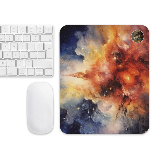 Nebula's Embrace: JMW Turner Inspired Mouse Pad