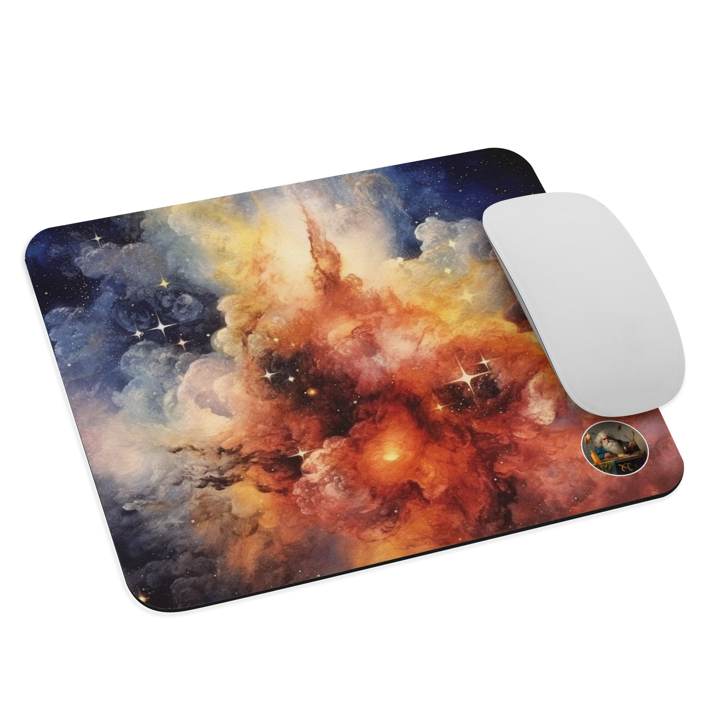 Nebula's Embrace: JMW Turner Inspired Mouse Pad