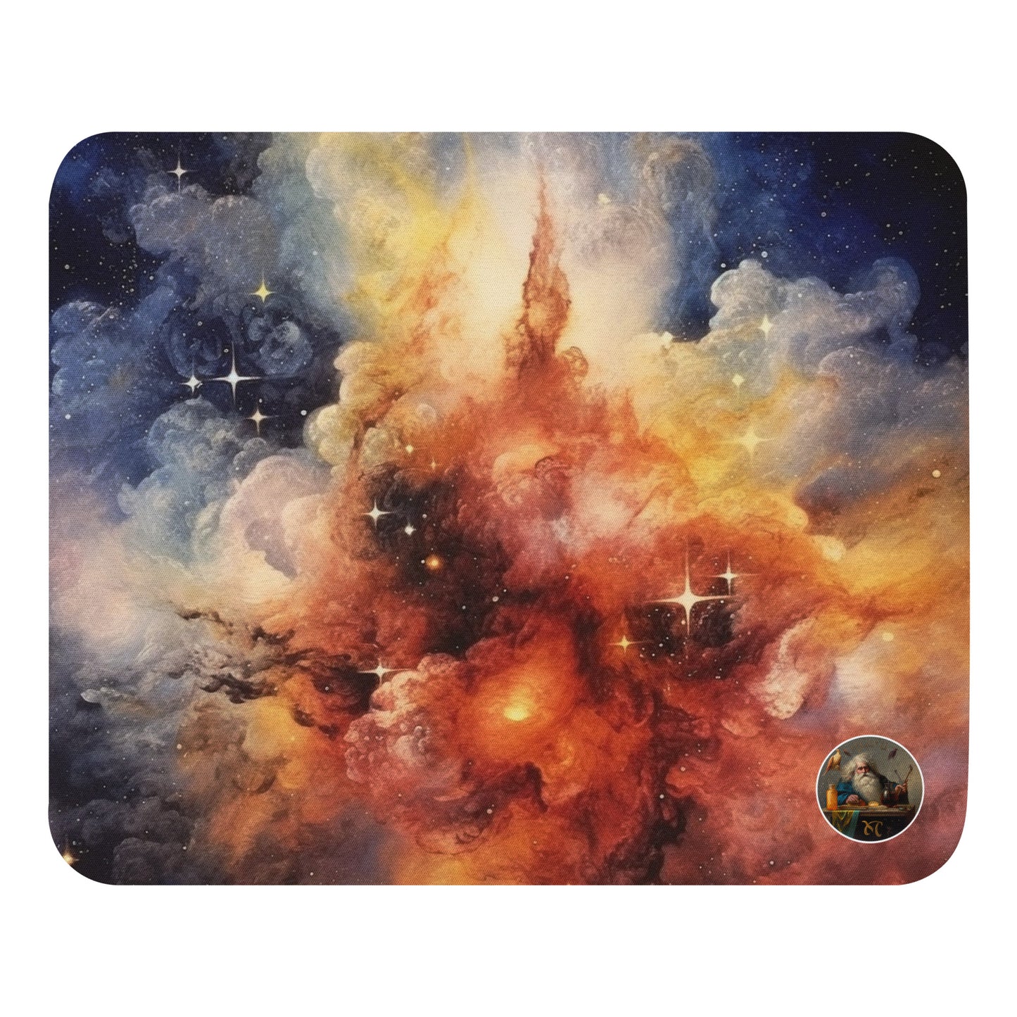 Nebula's Embrace: JMW Turner Inspired Mouse Pad