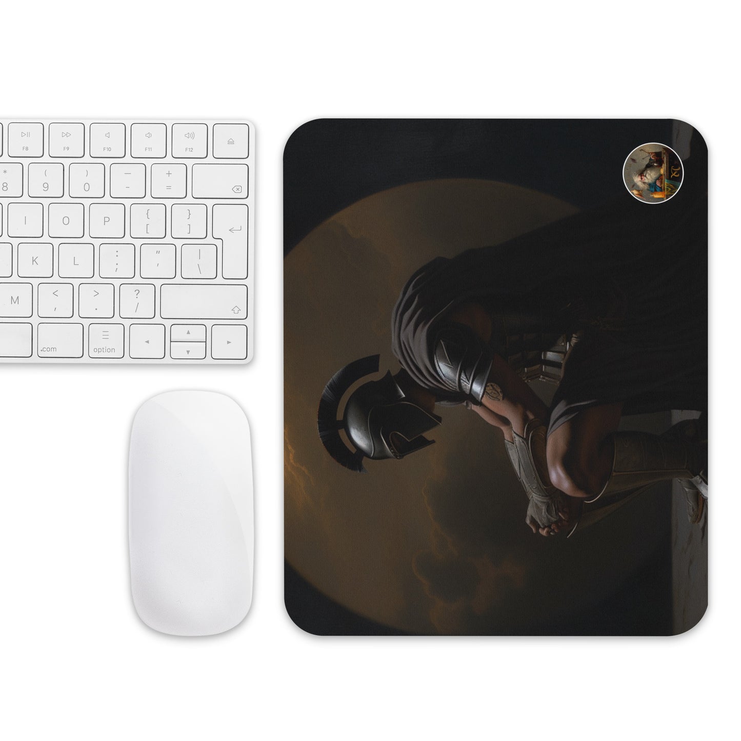 Eclipse of the Soul: Caravaggio Inspired Mouse Pad