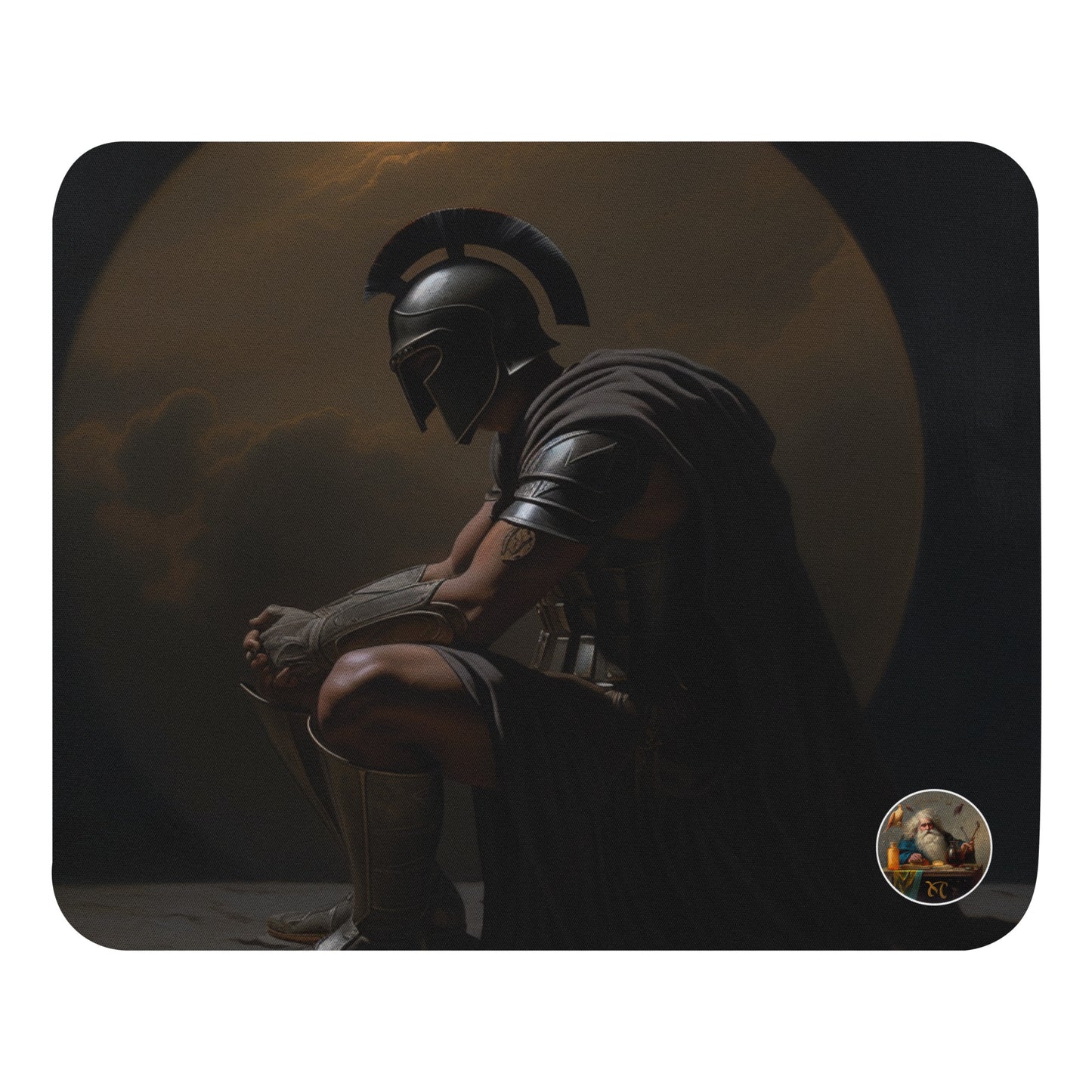 Eclipse of the Soul: Caravaggio Inspired Mouse Pad