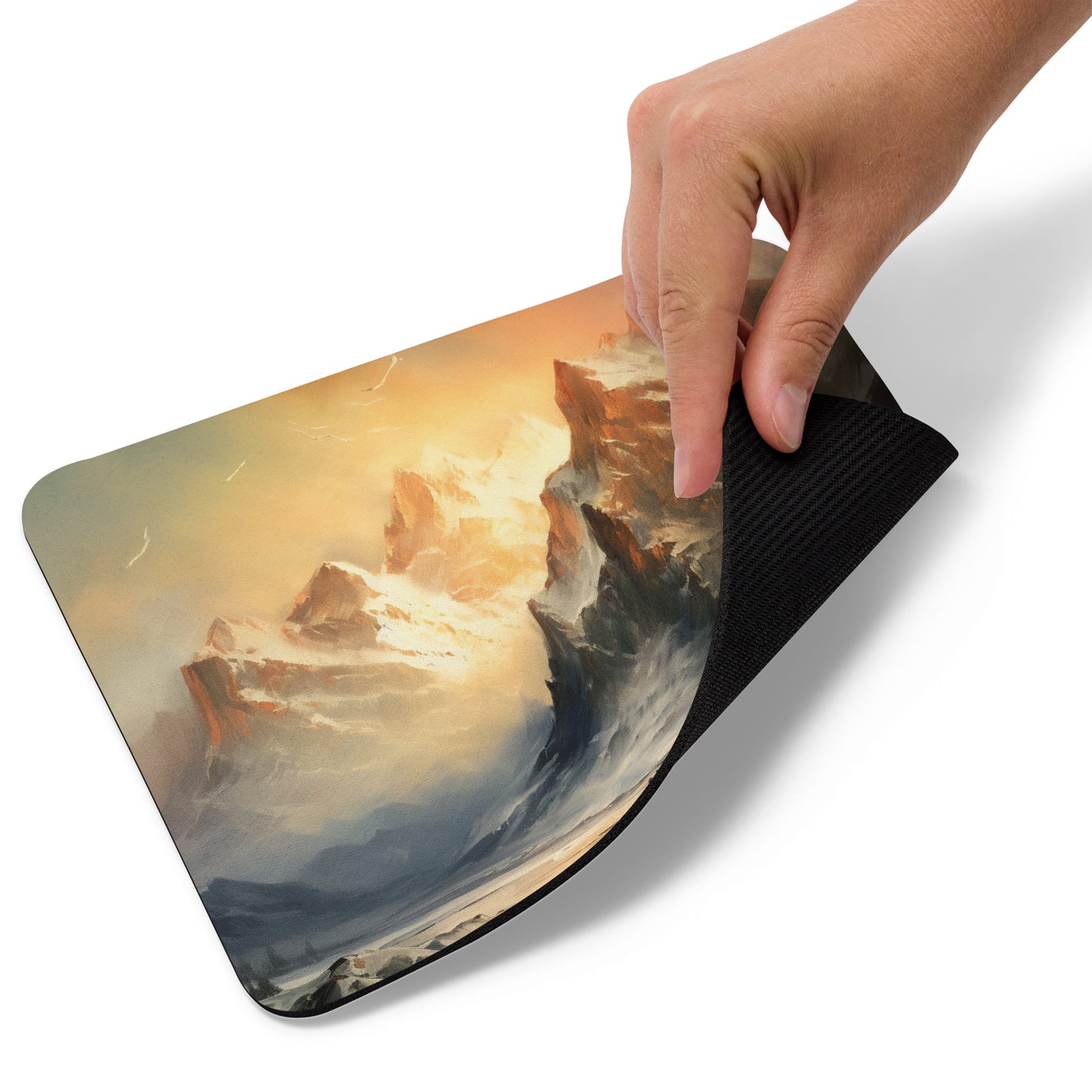 J.M.W. Turner Inspired Nahanni Valley Mouse Pad