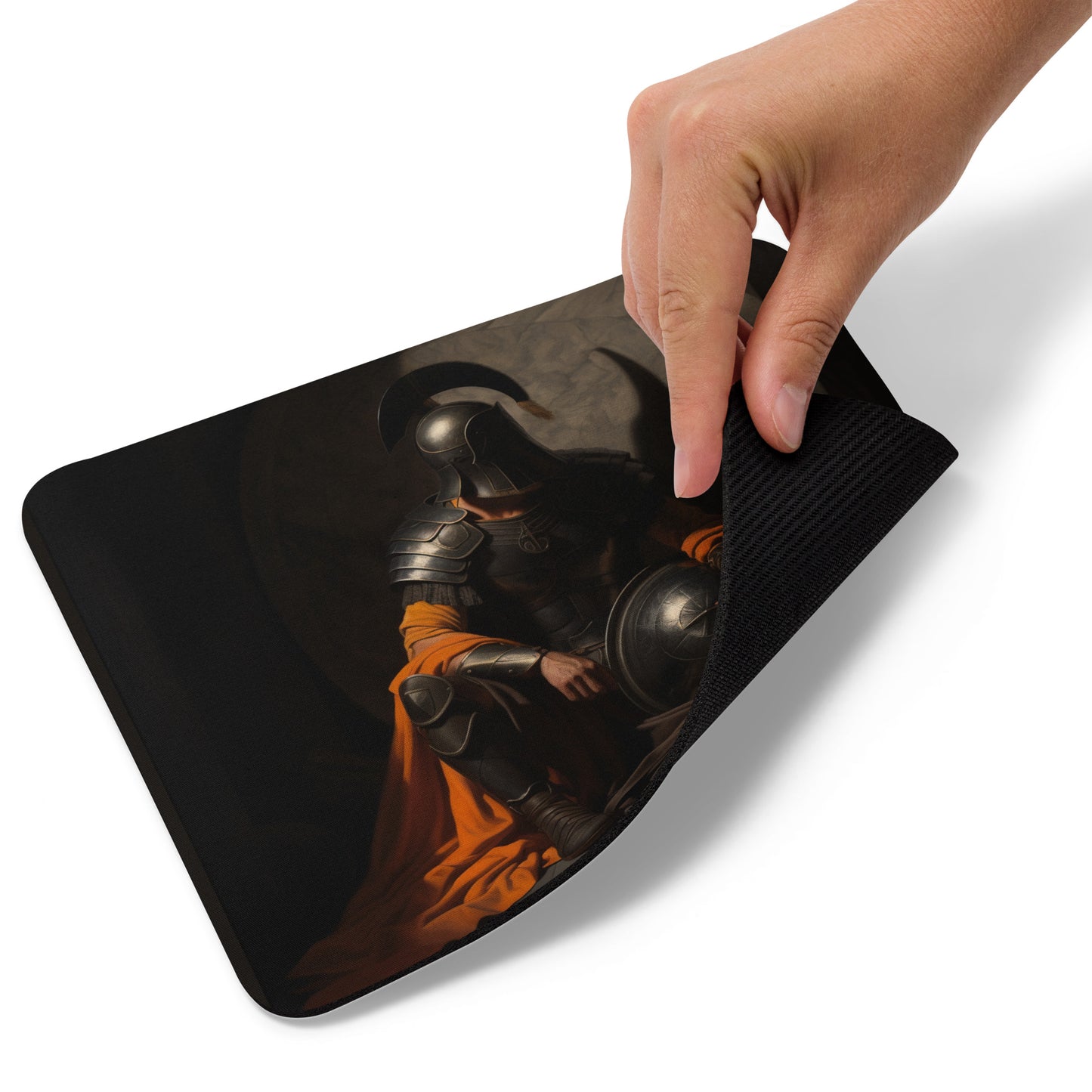 Solitary Reverie - Caravaggio Inspired Mouse Pad