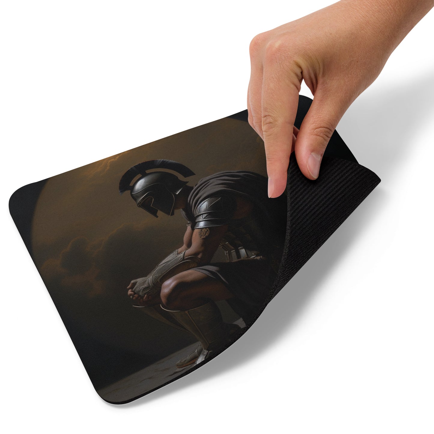 Eclipse of the Soul: Caravaggio Inspired Mouse Pad